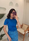 SAKS BÜZGÜLÜ BLUZ 
