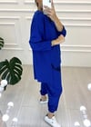 SAKS FİLE DETAY PANTOLON TAKIM