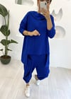 SAKS FİLE DETAY PANTOLON TAKIM