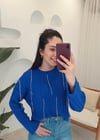 SAKS TAŞ DETAY TRİKO KAZAK