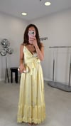 SARI 0011 DESENLİ ELBİSE