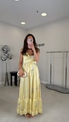 SARI 0011 DESENLİ ELBİSE
