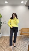 SARI 0640 BİSİKLET YAKA KAZAK