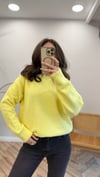 SARI 0640 BİSİKLET YAKA KAZAK