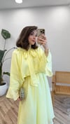 SARI 2308  BLUZ ETEK TAKIM