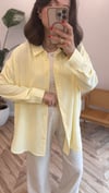 SARI 27268 ÇİZGİLİ BASİC GÖMLEK