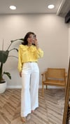 SARI 2975 NAKIŞ DTY GÖMLEK