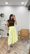 SARI  3008 PİLELİ ETEK 