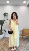 SARI 3173 ASKILI ELBİSE