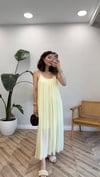 SARI 3173 ASKILI ELBİSE