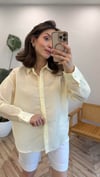 SARI 3180 VİSKON GÖMLEK 