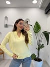 SARI 3215 POLO YAKA TRİKO