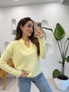 SARI 3215 POLO YAKA TRİKO