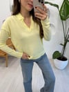 SARI 3215 POLO YAKA TRİKO