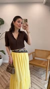 SARI 4105 ŞİFON ETEK 
