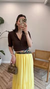 SARI 4105 ŞİFON ETEK 