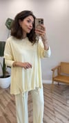 SARI 4319 BÜZGÜ DETAY TAKIM 