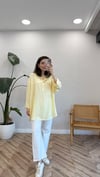 SARI 4808 KAPÜŞONLU TUNİK 