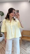 SARI 4830 İŞLEMELİ GÖMLEK