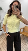 SARI 5021 DESENLİ KAZAK 