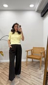SARI 5021 DESENLİ KAZAK 