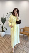 SARI 5417 GÖMLEK ELBİSE 