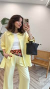 SARI 5605 GÖMLEK TAKIM 