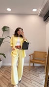 SARI 5605 GÖMLEK TAKIM 