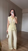 SARI 5712 BELİ BİYELİ TAKIM