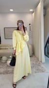 SARI 6779 VOLAN DTY ELBİSE