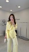 SARI 7318 TOKA DETAY BLUZ 