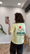 SARI 8168 BASKILI TİŞÖRT