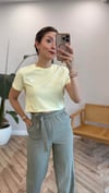 SARI 8175 BULUT DESEN TİŞÖRT
