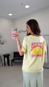 SARI 8340 GÜNEŞ DESEN TİŞÖRT 