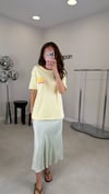 SARI 8340 GÜNEŞ DESEN TİŞÖRT 