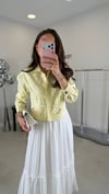SARI 8663 ÇİÇEKLİ ETEK TAKIM 