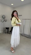 SARI 8663 ÇİÇEKLİ ETEK TAKIM 