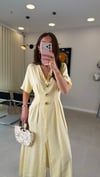 SARI 9107 TENSEL ELBİSE 