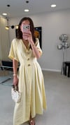 SARI 9107 TENSEL ELBİSE 