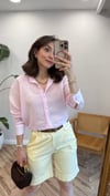 SARI 9431 KEMERLİ ŞORT