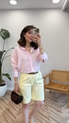 SARI 9431 KEMERLİ ŞORT