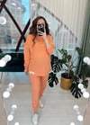 ŞEFTALİ ETİKET DETAY EŞOFMAN TAKIM