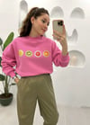 ŞEKER PEMBE MEYVELİ SWEAT 