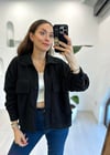 SİYAH 0001 PELUŞ CEKET