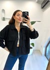 SİYAH 0001 PELUŞ CEKET