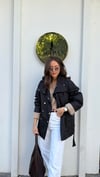 SİYAH 0004 KISA TRENÇKOT