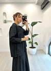 SİYAH 0024 DENİM GÖMLEK 