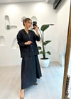 SİYAH 0024 DENİM GÖMLEK 