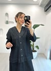 SİYAH 0024 DENİM GÖMLEK 