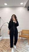 SİYAH 003 KAPÜŞONLU TAKIM